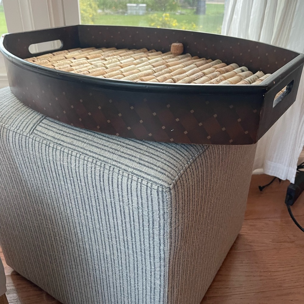 Rustic cork tray - Picture 3 of 5